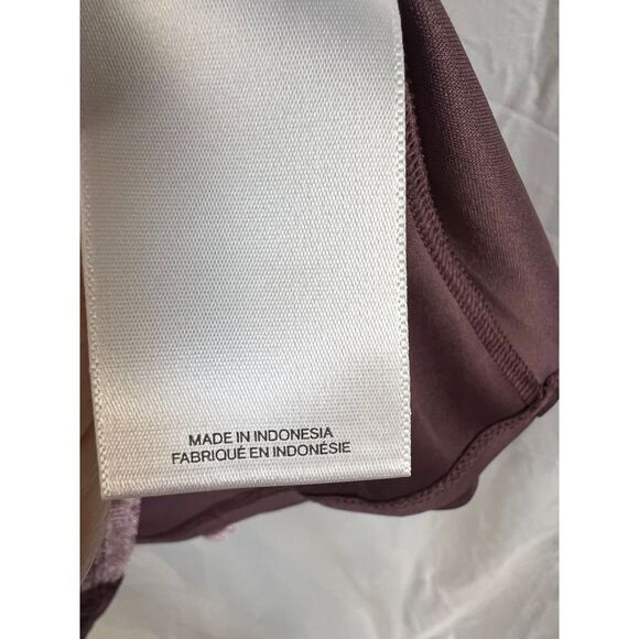 Express Mauve Velvet Pleated Long Sleeve Dress Party Cocktail Evening Formal - Picture 5 of 8